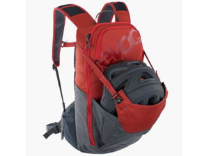 Batoh EVOC Ride 12 + Hydration Bladder 2l Chili Red/Carbon Grey