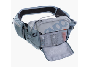 Ledvinka EVOC Hip Pack Pro 3 + Hydration Bladder 1,5l Stone/Steel