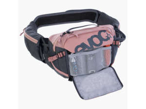 Ledvinka EVOC Hip Pack Pro 3 + Hydration Bladder 1,5l Dusty Pink/Carbon Grey