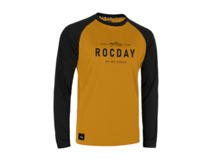 Dres s dlouhým rukávem  ROCDAY Patrol Black/Yellow