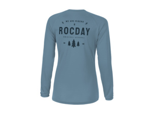 Dámský dres s dlouhým rukávem ROCDAY Patrol WMN Slate Gray