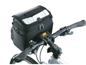 Brašna na řídítka TOPEAK Tour Guide Handle Bar Bag DX + držák Fixer 8