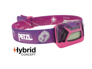 Čelovka PETZL Tikkid Hybrid Pink