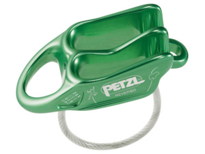 Jistící brzda PETZL Reverso Zelená