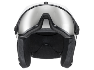 Přilba UVEX Instinct Visor White-black mat