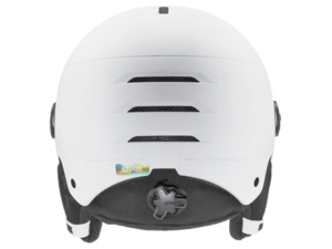 Přilba UVEX Rocket JR Visor White-black mat