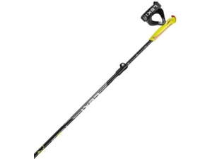 Dětské běžecké hole LEKI XTA 6.5 Vario Jr. Black-White-Neonyellow