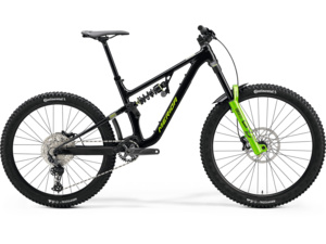 MERIDA One-Sixty FR 600 Metallic Black (Grey/Green)