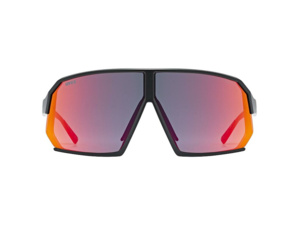 Brýle UVEX Sportstyle 237 Black Matt/Mirror Red