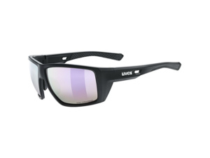 Brýle UVEX MTN Venture CV Black Matt/Mirror Lavender