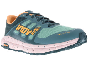 Dámské běžecké boty INOV-8 Trailfly G 270 V2 W (S) Pine/Peach - 3,5/36,5