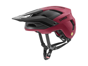 Helma UVEX Renegade MIPS Ruby Red-Black Matt