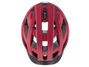 Helma UVEX City I-VO Ruby Red Matt