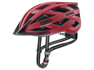 Helma UVEX City I-VO Ruby Red Matt