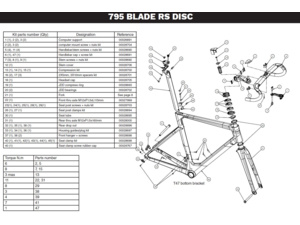 Náhradní díl LOOK Patka 795 Blade 2 RS / 796 Monoblade Hanger