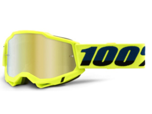 Brýle 100% Accuri 2 Fluo/Yellow/Mirror Gold Lens