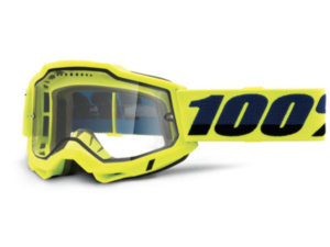 Brýle 100% Accuri 2 Enduro MTB Fluo/Yellow/Clear Lens