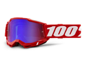 Brýle 100% Accuri 2 Red/Mirror Red/Blue Lens