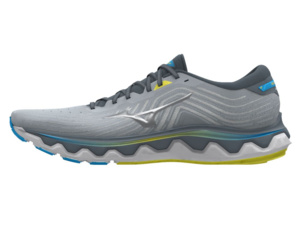 Běžecké boty MIZUNO Wave Horizon 6 PBlue/Silver/Bolt2Neon