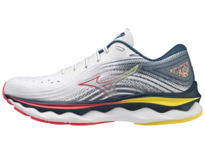 Běžecké boty MIZUNO Wave Sky 6 White / Hibiscus / Buttercup