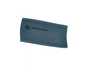 Čelenka ORTOVOXFleece Grid Headband Dark Arctic Grey