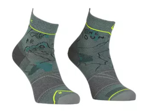 Ponožky ORTOVOX Alpine Light Quarter Socks Men's Arctic Grey