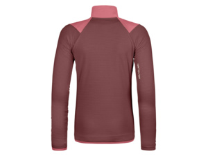 Dámská Mikina ORTOVOX Fleece Grid Jacket Women's Mountain Rose