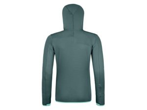 Dámská Mikina ORTOVOX Fleece Light Grid ZN Hoody Women's Dark Arctic Grey