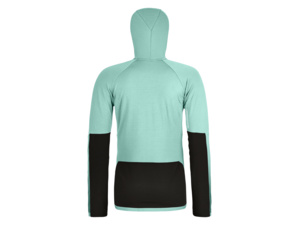 Dámská Mikina ORTOVOX Fleece Rib Hoody Women's Aquatic Ice