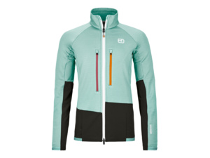 Dámská Mikina ORTOVOX Fleece Rib Jacket Women's Aquatic Ice