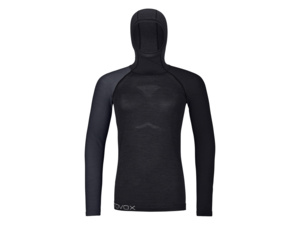 Dámské Spodní prádlo ORTOVOX 120 Competition Light Hoody Women's Black Raven