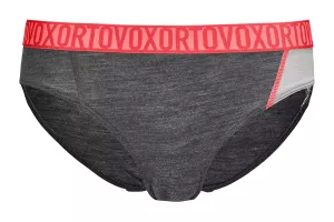 Dámské Spodní prádlo ORTOVOX 150 Essential Bikini Women's Dark Grey Blend
