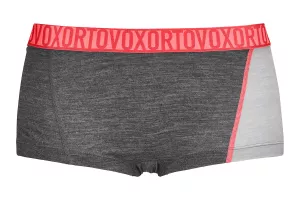 Dámské Spodní prádlo ORTOVOX 150 Essential Hot Pants Women's Dark Grey Blend