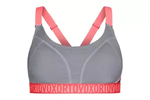 Dámské Spodní prádlo ORTOVOX 150 Essential Sports Top Women's Grey Blend
