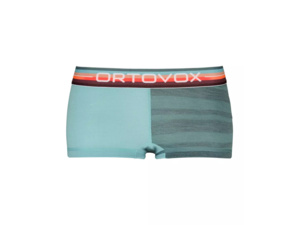 Dámské Spodní prádlo ORTOVOX 185 Rock'N'Wool Hot Pants Women's Arctic Grey