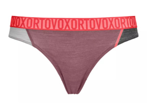 Dámské Spodní prádlo ORTOVOX 150 Essential Thong Women's Mountain Rose