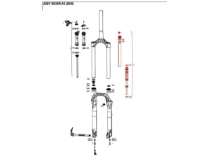 Servisní kit ROCK SHOX vzduchové nohy Judy 30 mm