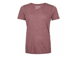 Dámské Tričko ORTOVOX 120 Cool Tec Clean T-shirt Women's Mountain Rose Blend