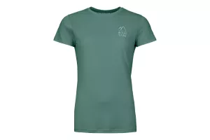 Dámské Tričko ORTOVOX 120 Cool Tec Mtn Duo T-shirt Women's Arctic Grey