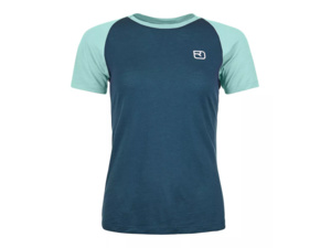 Dámské Tričko ORTOVOX 120 Tec Fast Mountain T-shirt Women's Petrol Blue