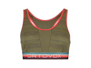 Dámské Spodní prádlo ORTOVOX 185 Rock'N'Wool Sport Top Women's Wild Herbs