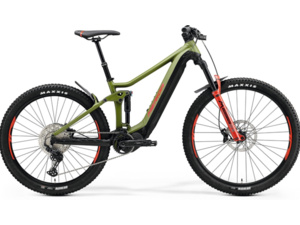 MERIDA eONE-FORTY 500 Matt Green/Black (Race Red) - L/19"