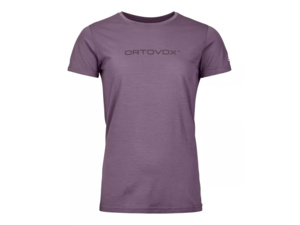 Dámské Tričko ORTOVOX 150 Cool Brand T-shirt Women's Wild Berry