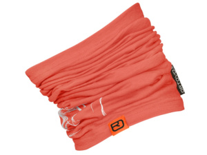 Nákrčník ORTOVOX 120 Tec Logo Neckwarmer Coral