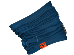 Nákrčník ORTOVOX 120 Tec Logo Neckwarmer Petrol Blue