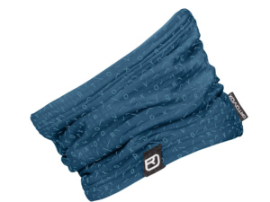 Nákrčník ORTOVOX Fleece Light Grid Neckwarmer Petrol Blue