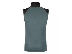 Vesta ORTOVOX Fleece Grid Vest Men's Dark Arctic Grey