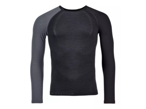 Spodní prádlo ORTOVOX 120 Competition Light Long Sleeve Men's Black Raven