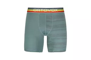 Spodní prádlo ORTOVOX 185 Rock'N'Wool Boxer Men's Arctic Grey