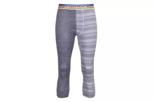 Spodní prádlo ORTOVOX 185 Rock'N'Wool Short Pants Men's Grey Blend